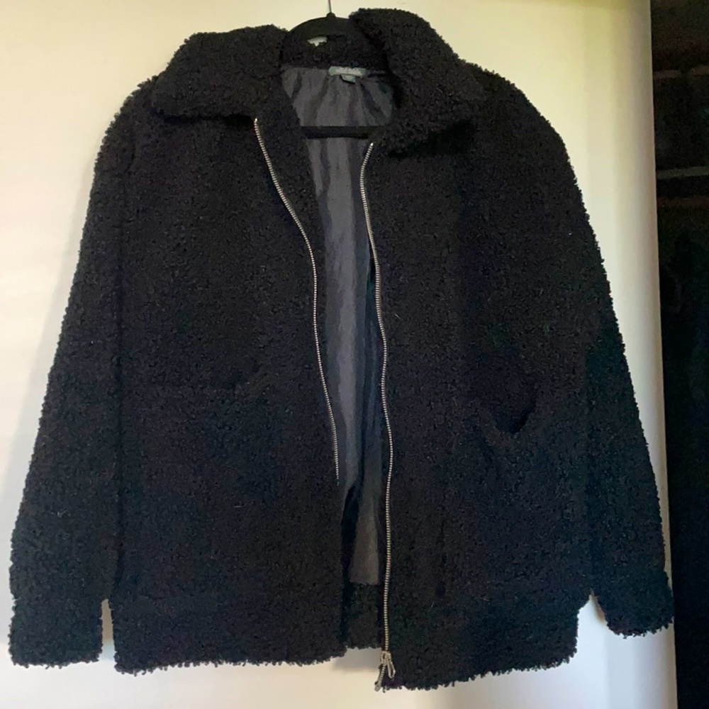 Black coat